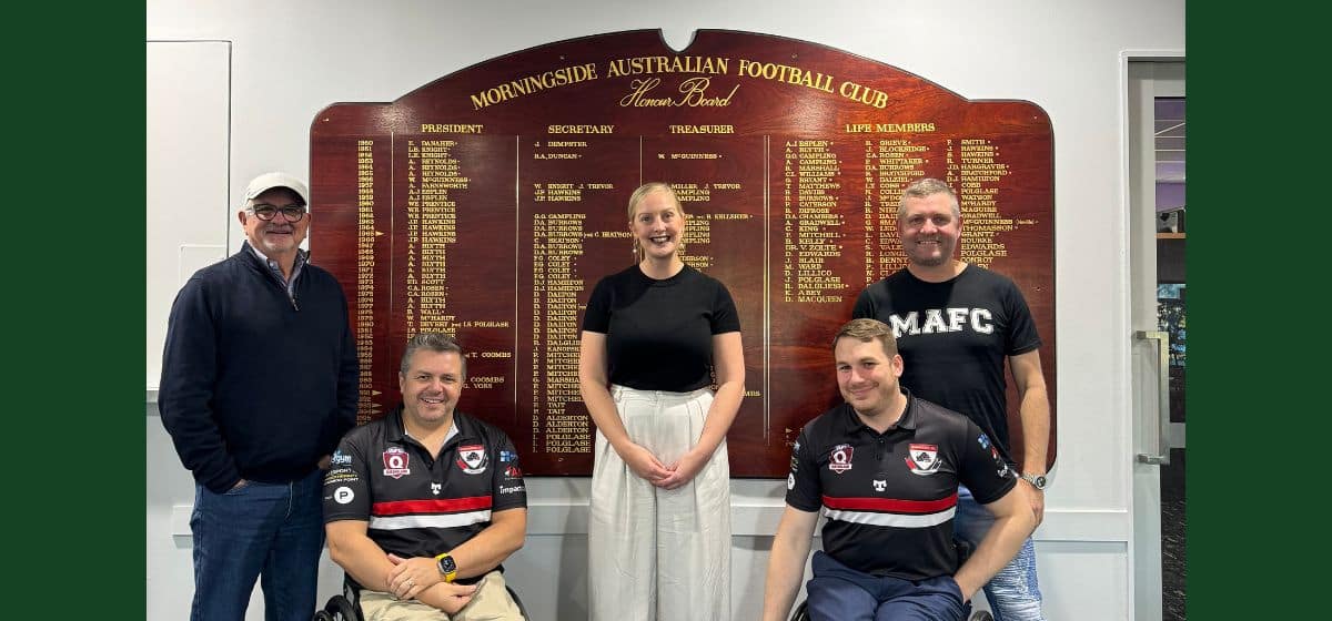 Claro Partners with Morningside Panthers Wheelchair AFL